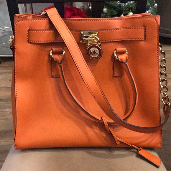 Michael Kors Hamilton orange - Picture 1 of 3